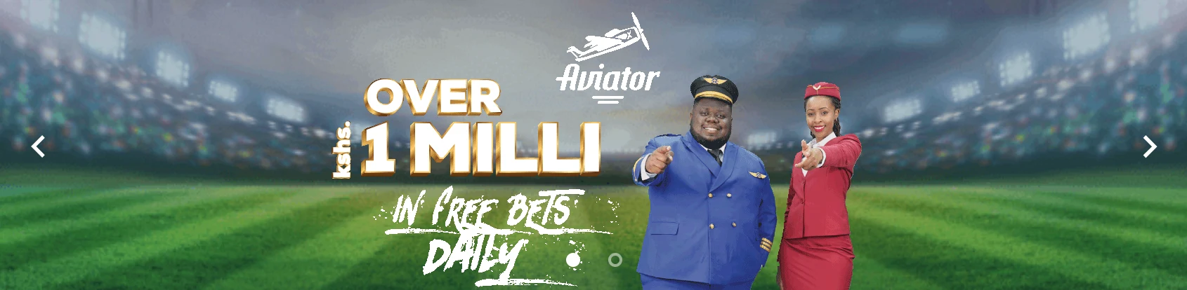Sportpesagame Kenya Welcome Banner